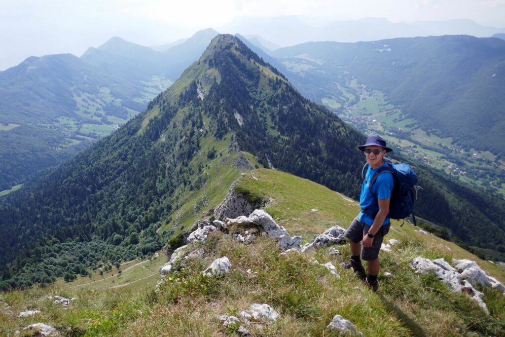 Le Mont Colombier par les Rochers de La Bade